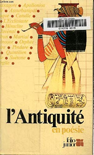 L'Antiquité en poésie book