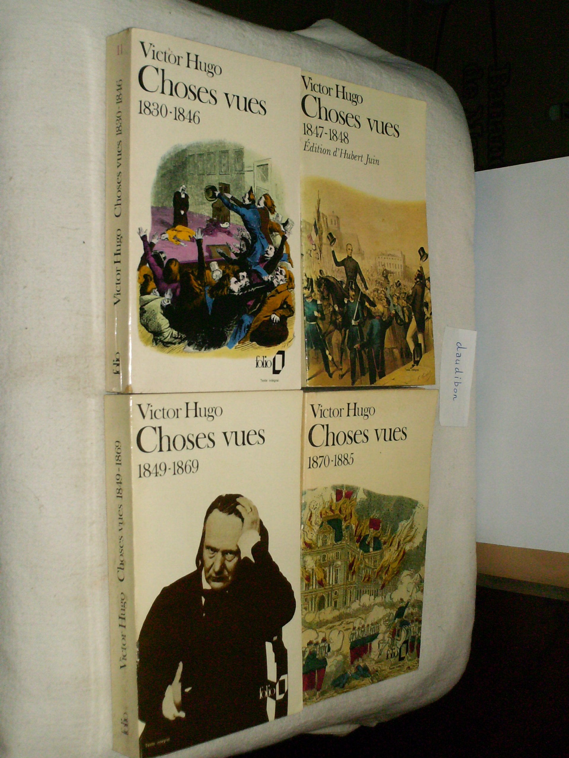 Choses vues. Vol. 1. 1830-1846 book