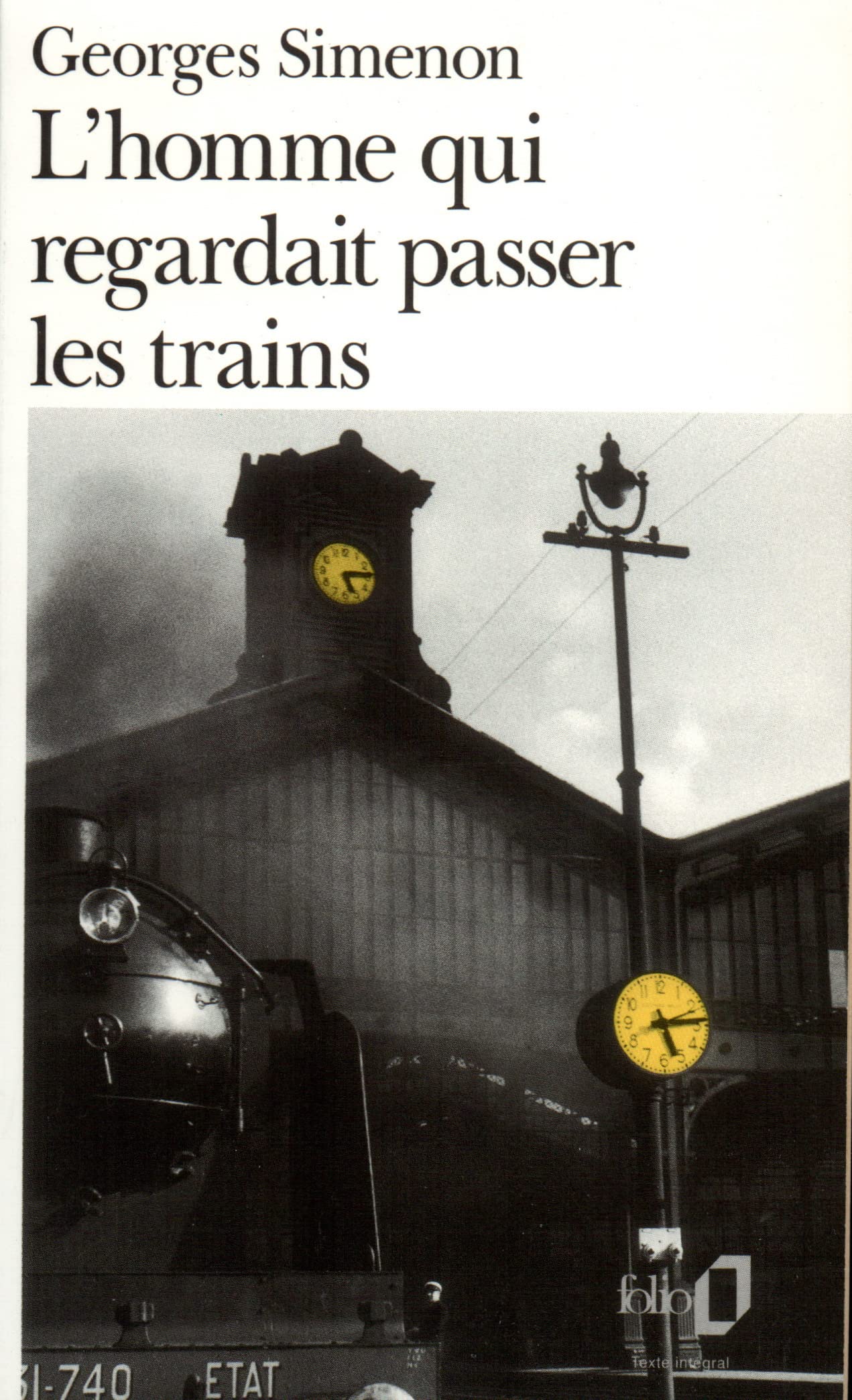 L'homme qui regardait passer les trains Contemporary literature