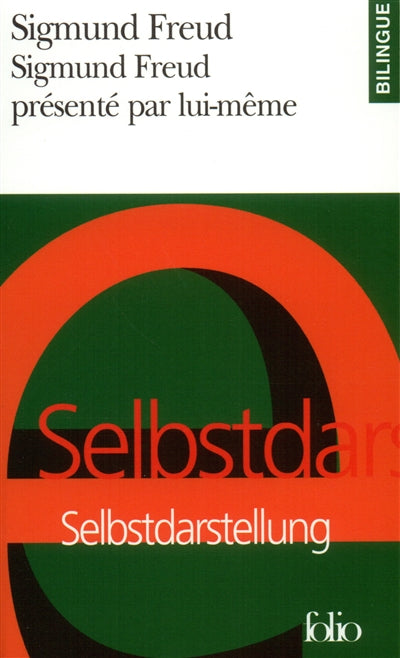 Product Image: Sigmund Freud présenté par lui-même. Selbstdarstellung