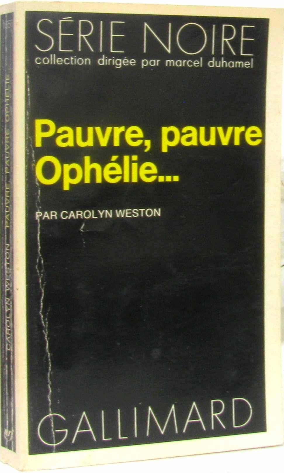 Pauvre, pauvre Ophélie book