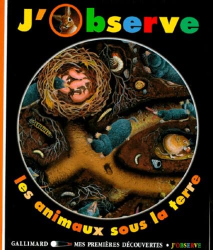 Les animaux sous la terre Children's books