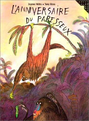 L'anniversaire du paresseux Books