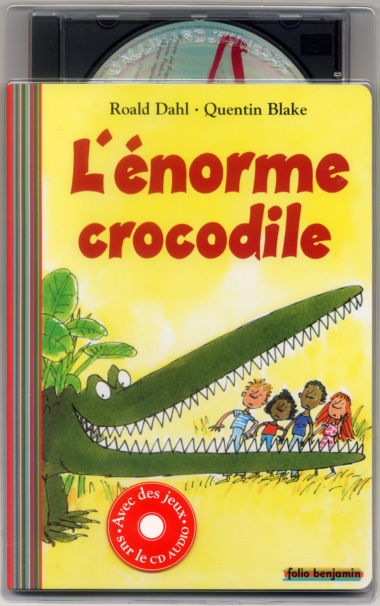 L'Enorme crocodile (1 livre + 1 CD audio) book