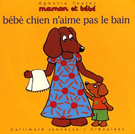 Bébé chien n'aime pas le bain Books