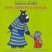 Bébé rhinocéros s'ennuie Books