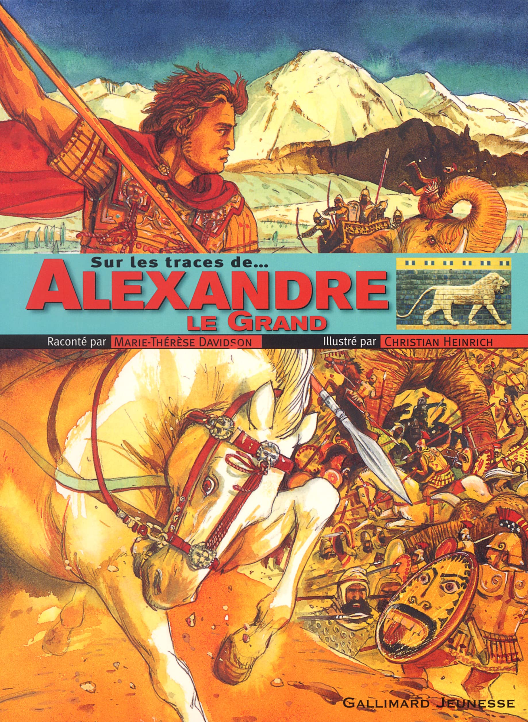 Sur les traces de Alexandre le Grand Children's books