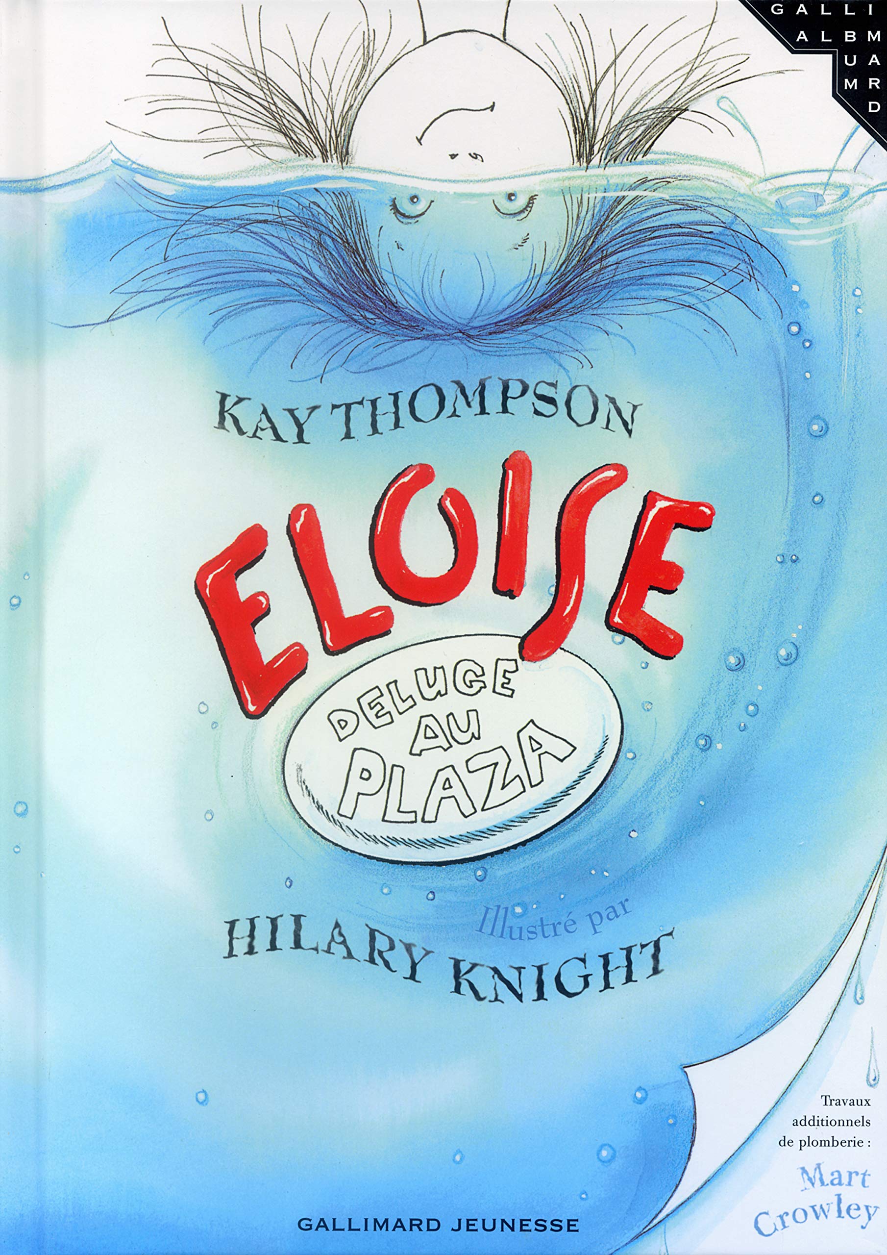 Eloïse, déluge au plaza Children's books