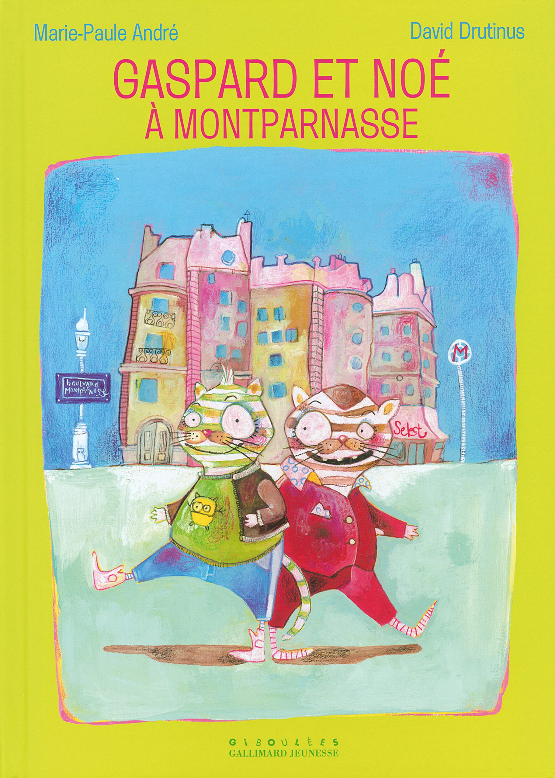 GASPARD ET NOE A MONTPARNASSE Children's books
