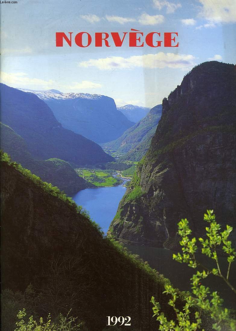 Le Grand Guide de la Norvège 1992 book