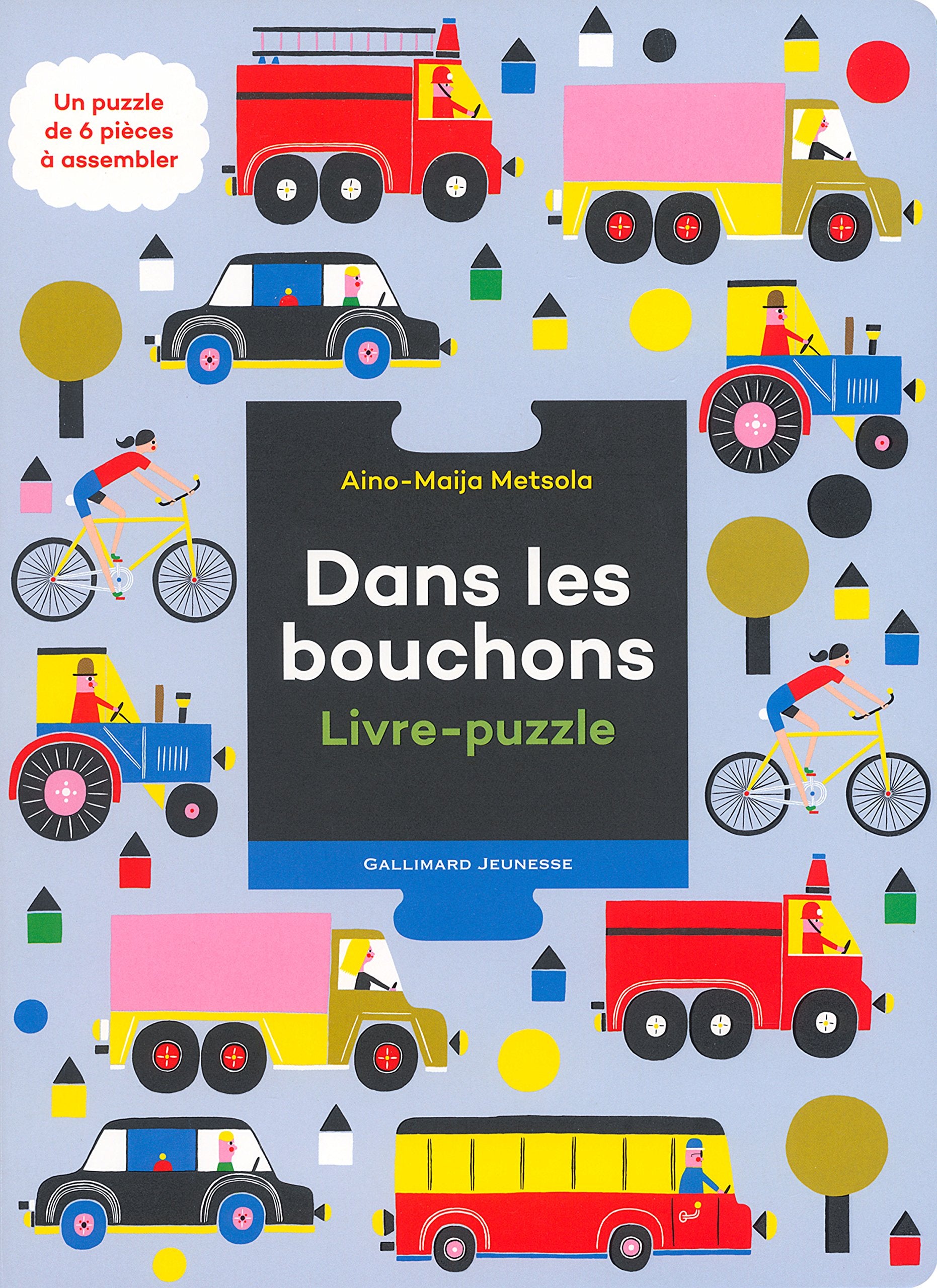 Dans les bouchons: Livre-puzzle book