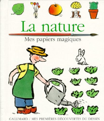 La nature: Je dessine avec un pinceau et de l'eau... Books