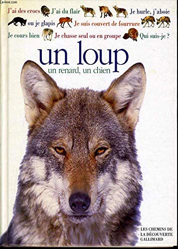 Qui suis-je ? Un loup, un chien, un renard Books