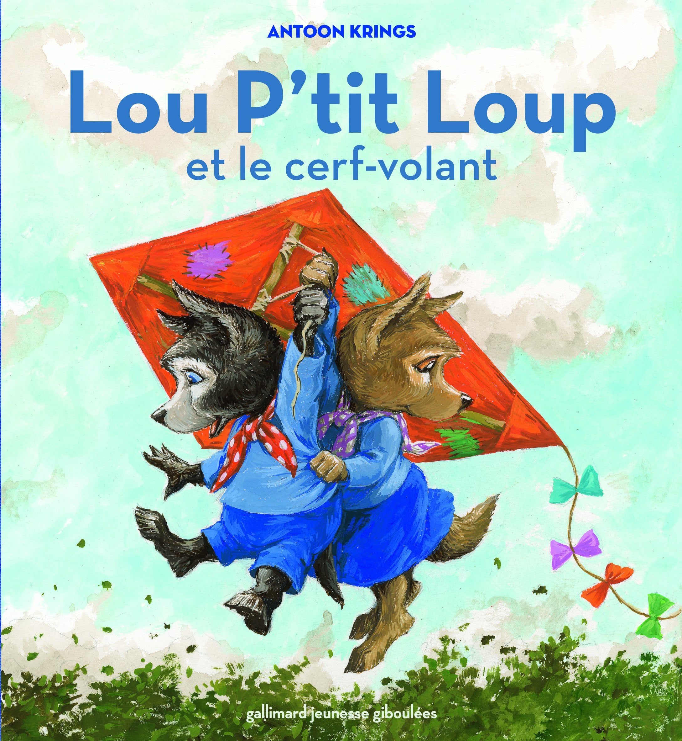 Lou P'tit Loup et le cerf-volant Children's books