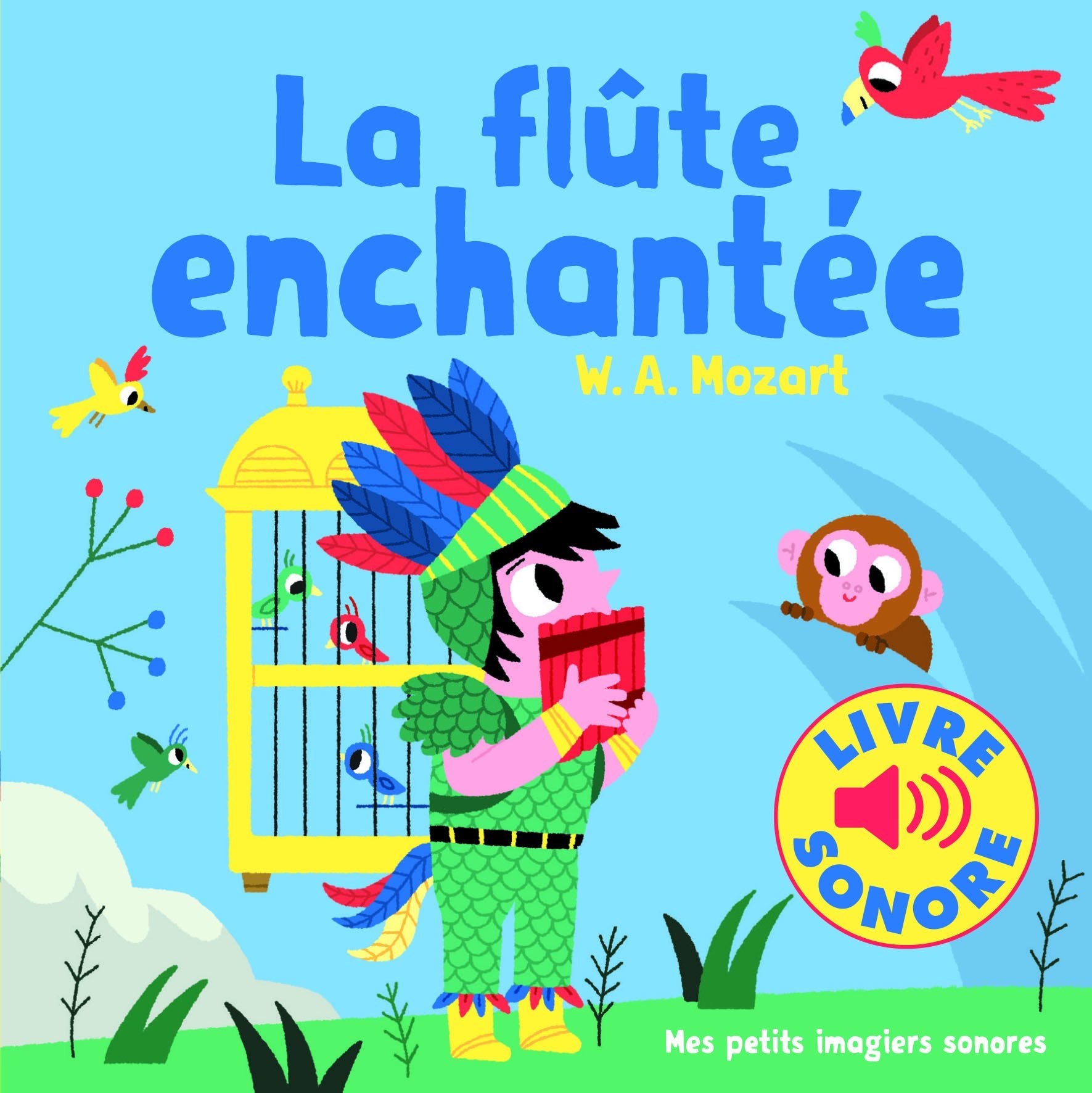 La flûte enchantée: 6 musiques, 6 images, 6 puces Non-fiction