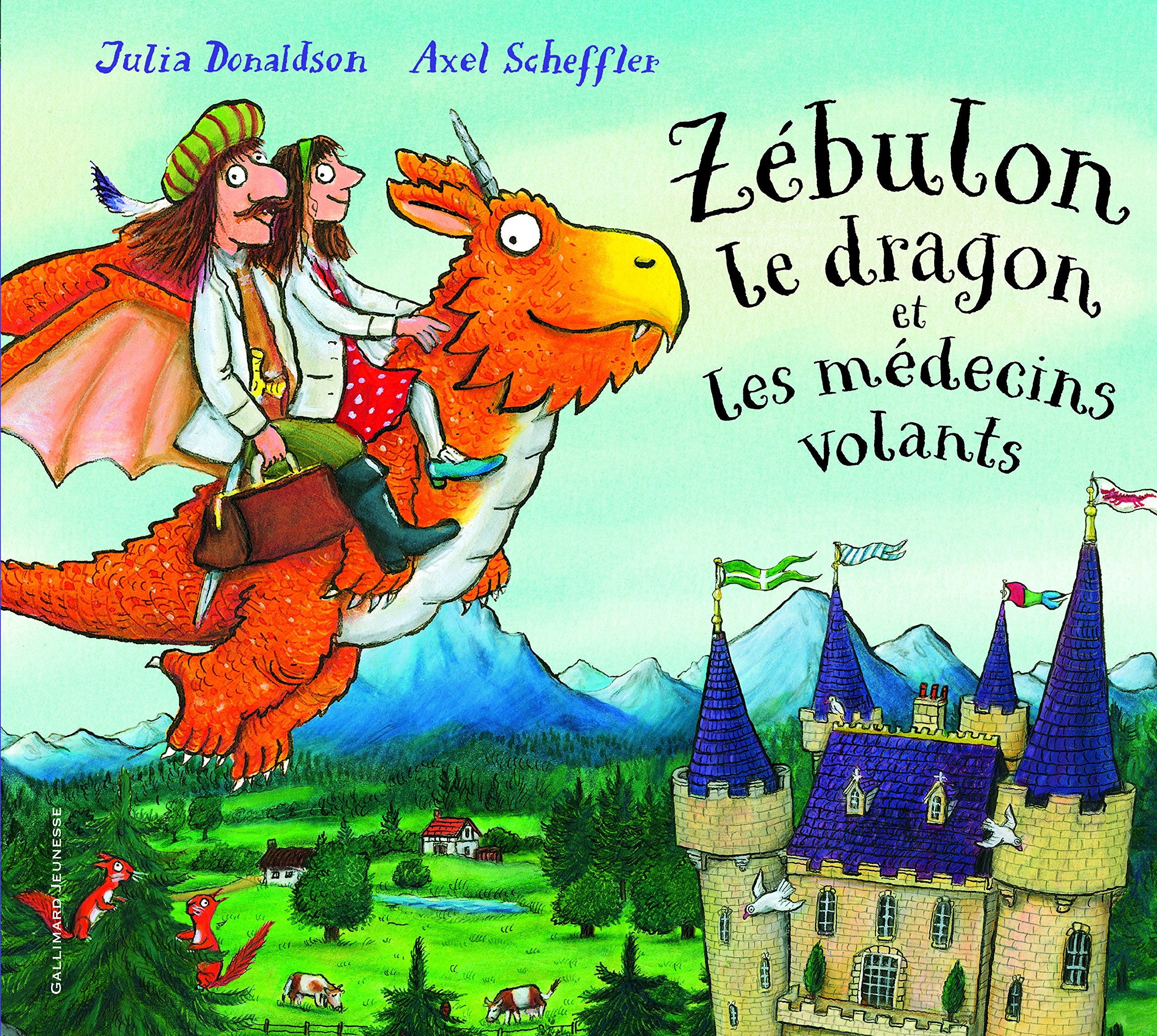 Zébulon le dragon et les médecins volants Children's books