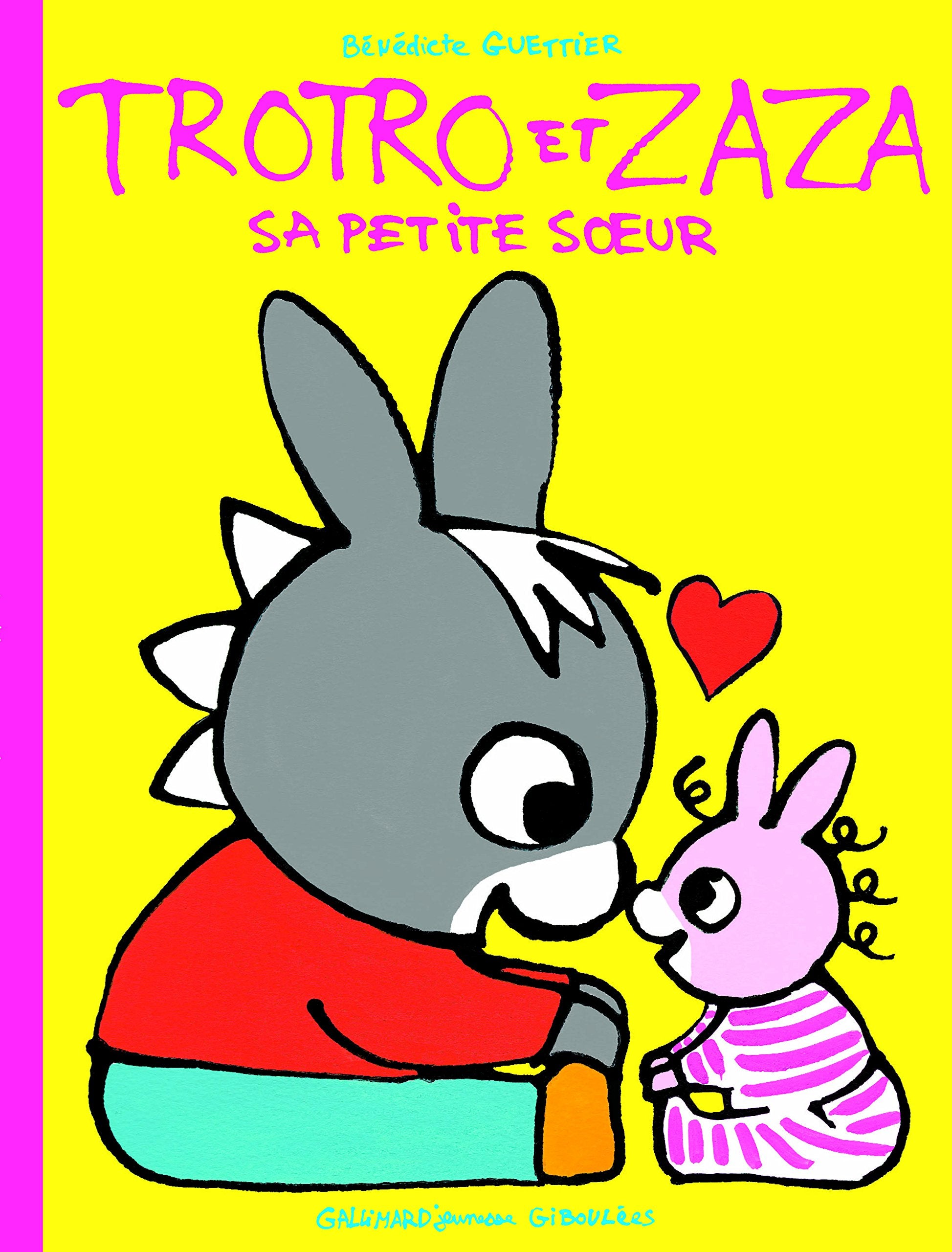Trotro et Zaza sa petite soeur Children's books