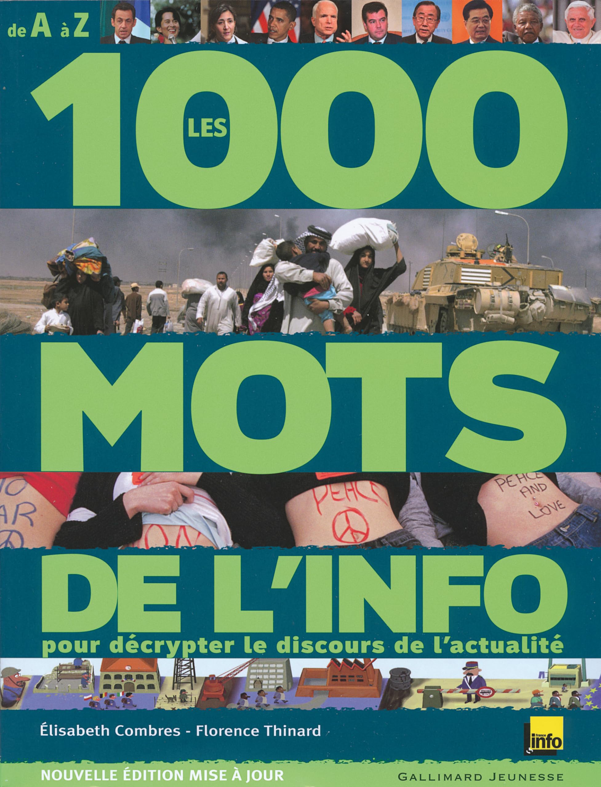 Les 1000 mots de l'info pour mieux décrypter le discours de l'actualité: de A à Z Children's books