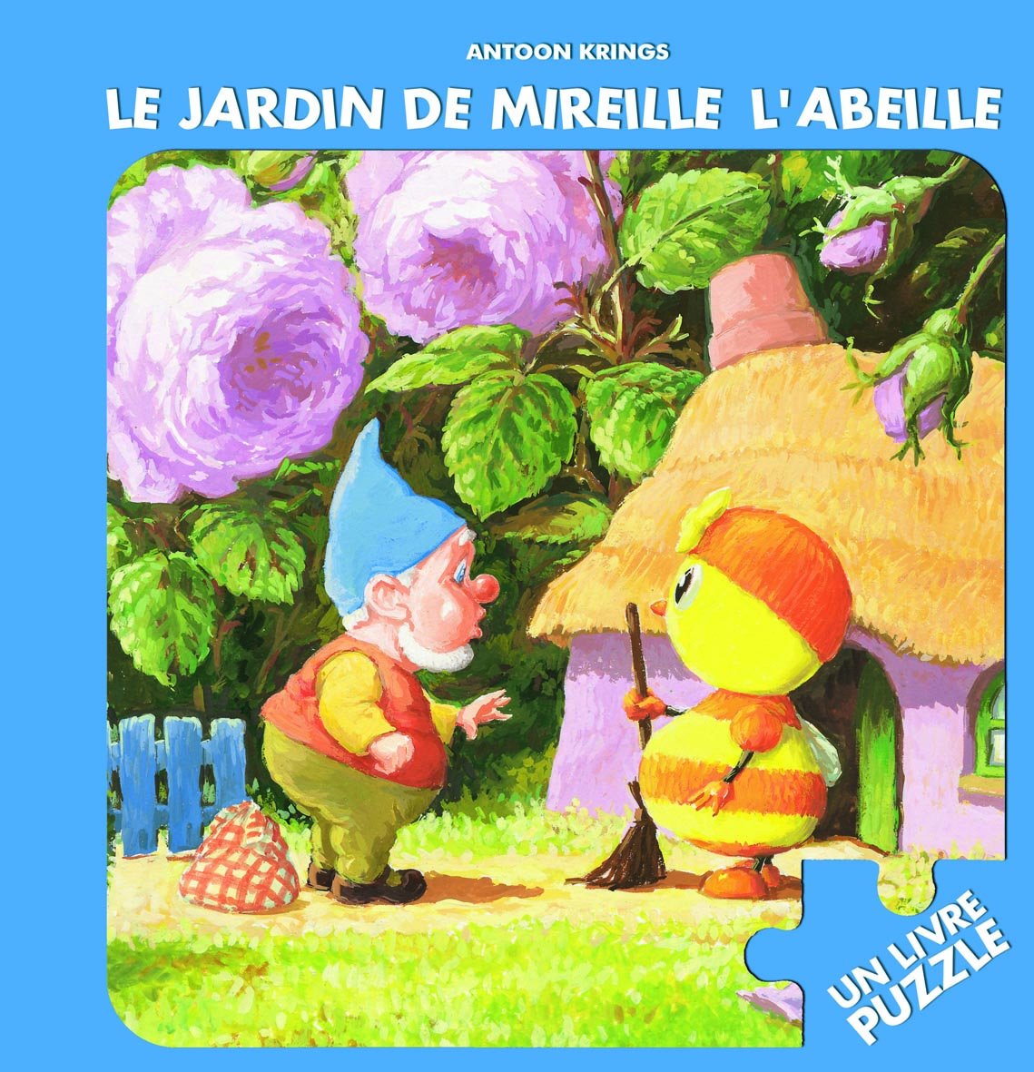 LE JARDIN DE MIREILLE L'ABEILLE: UN LIVRE PUZZLE Children's books
