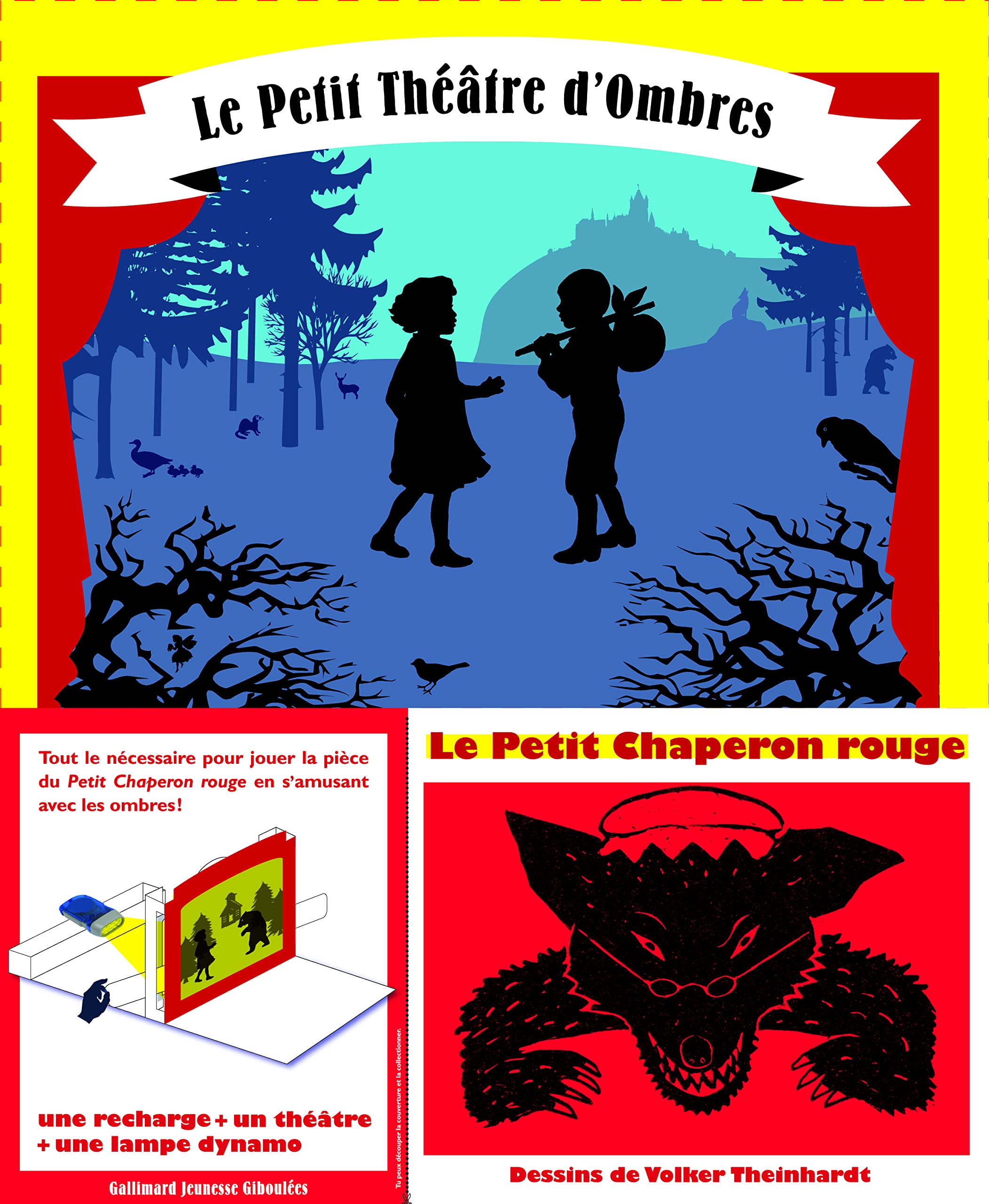 LE PETIT CHAPERON ROUGE (VERSION THEATRE): Coffret avec la recharge Le Petit chaperon rouge Tiptoi & Games