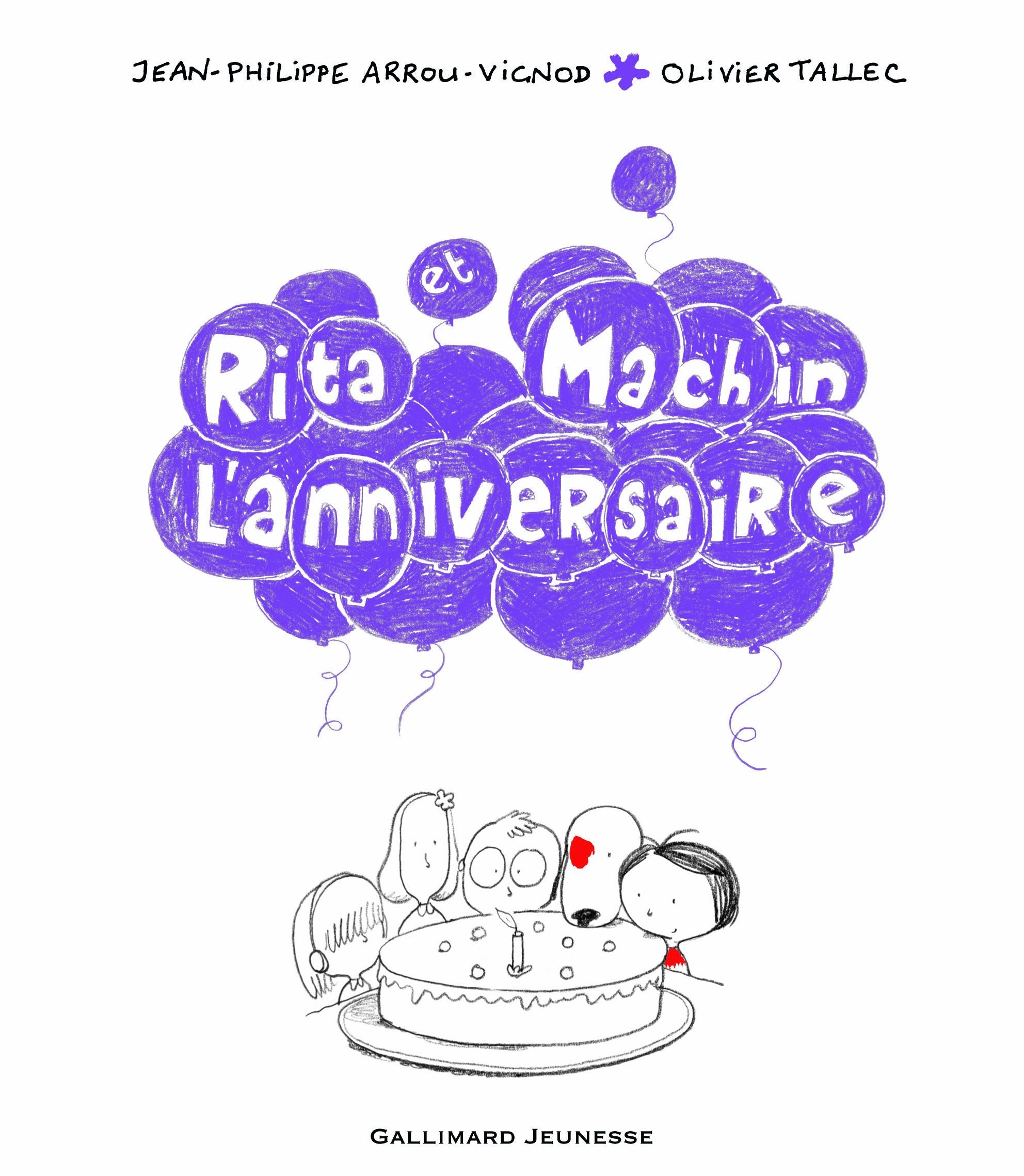 Rita et Machin. L'anniversaire book