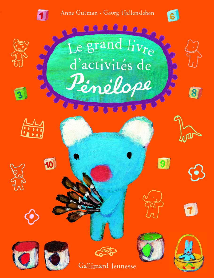 LE GRAND LIVRE D'ACTIVITES DE PENELOPE Children's books
