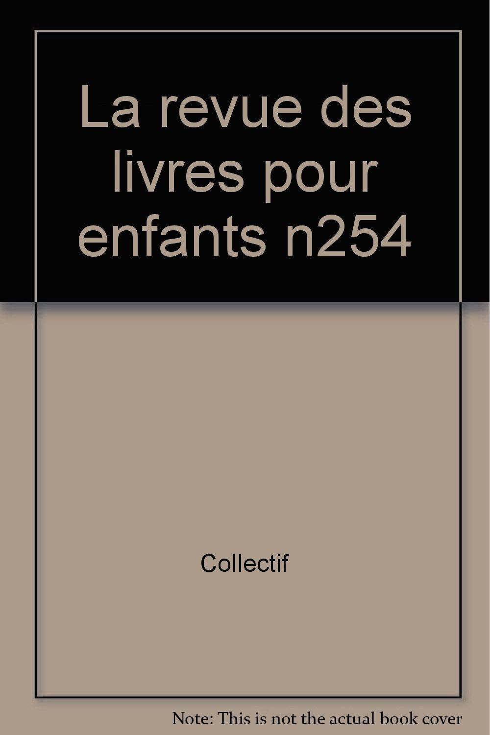 La revue des livres pour enfants n254 book