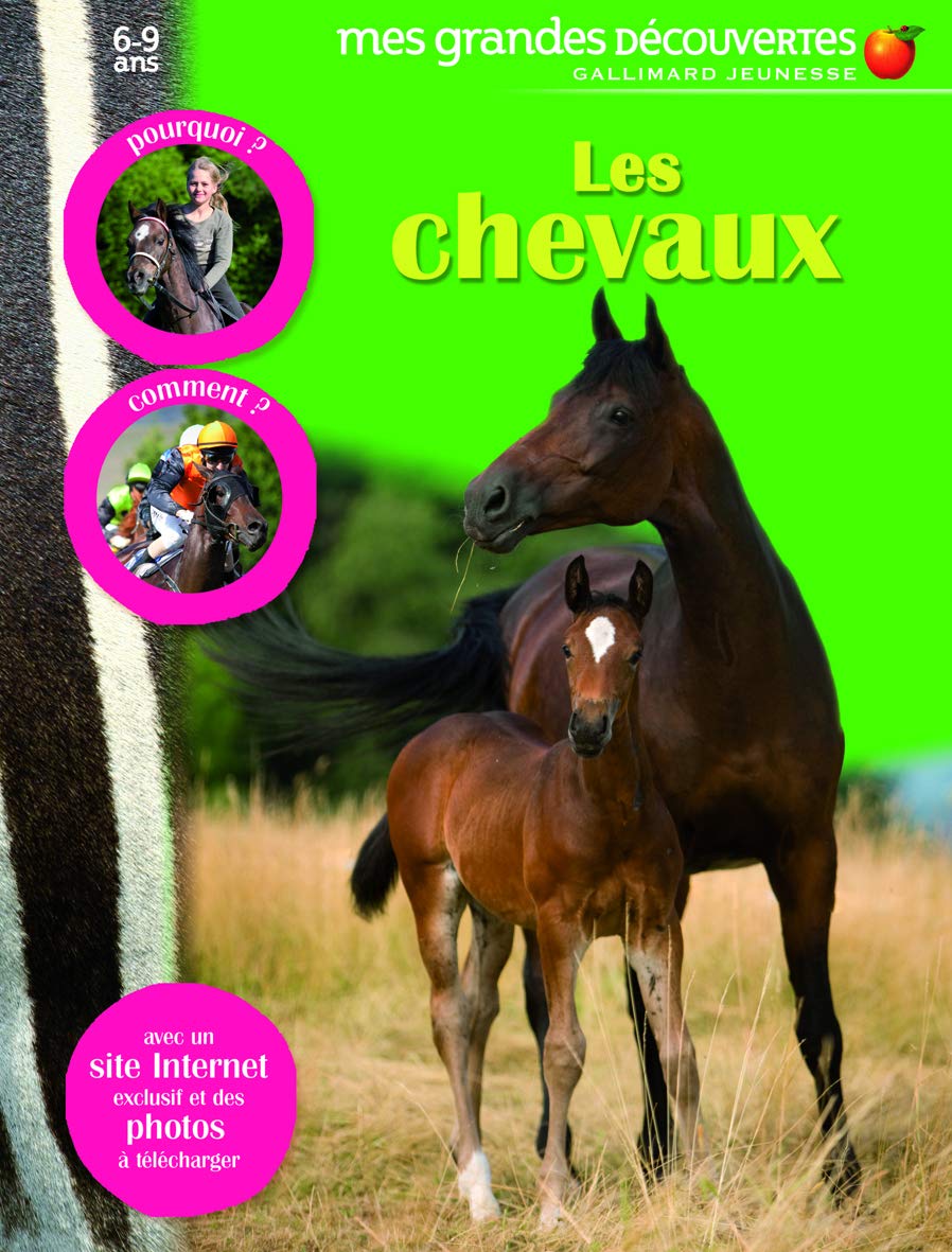 Les chevaux: pourquoi ?, comment ? et avec un site internet exclusif et des photos à télécharger book