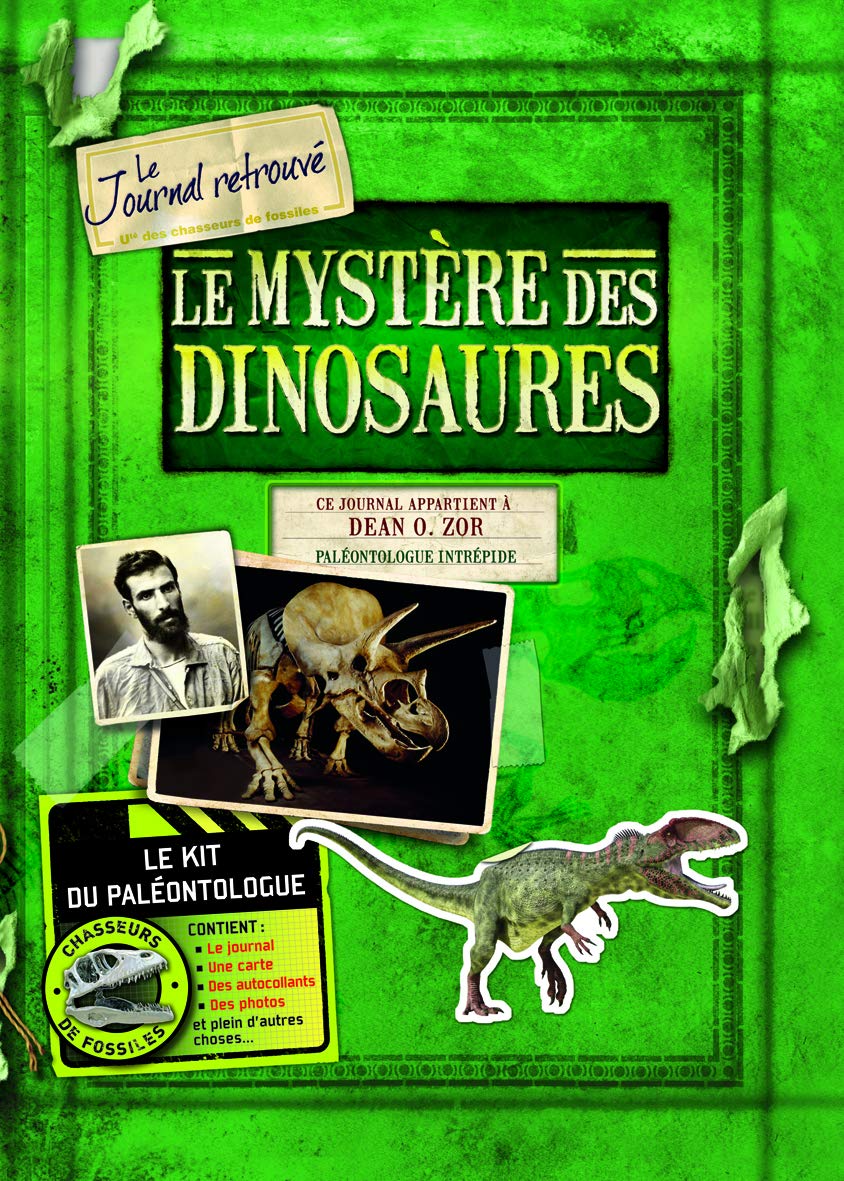 Le mystère des dinosaures le journal retrouvé... Children's books