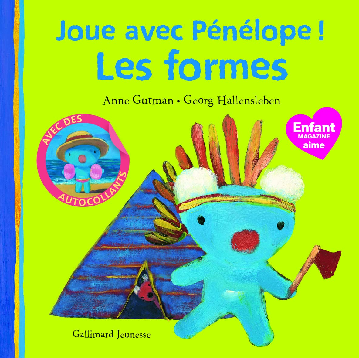 Pénélope joue avec les formes: avec des autocollants Tiptoi & Games