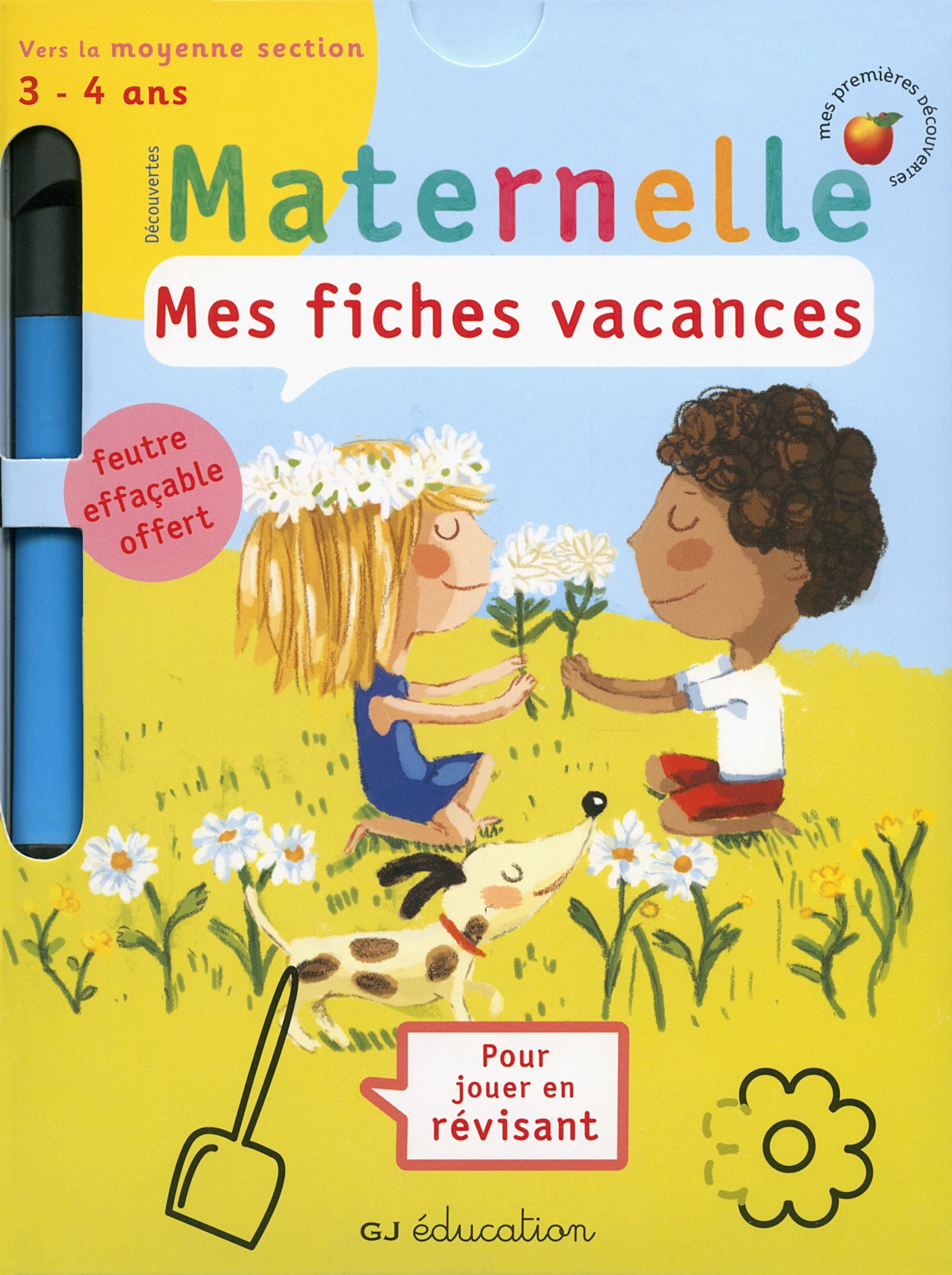 Mes fiches vacances: Petite section vers moyenne section (3 - 4 ans) Non-fiction