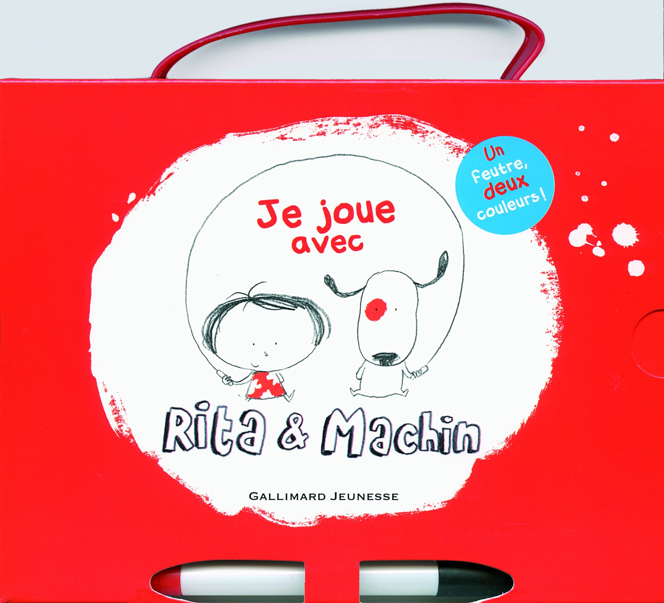 Je joue avec Rita et Machin: 16 fiches effaçables book