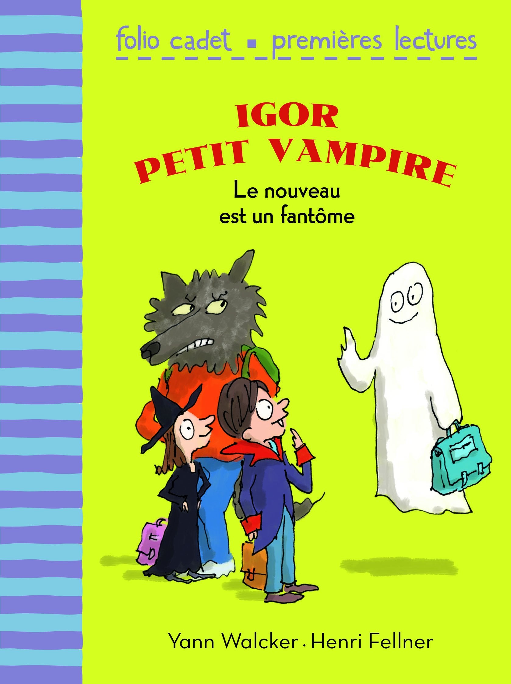 Le nouveau est un fantôme Children's books