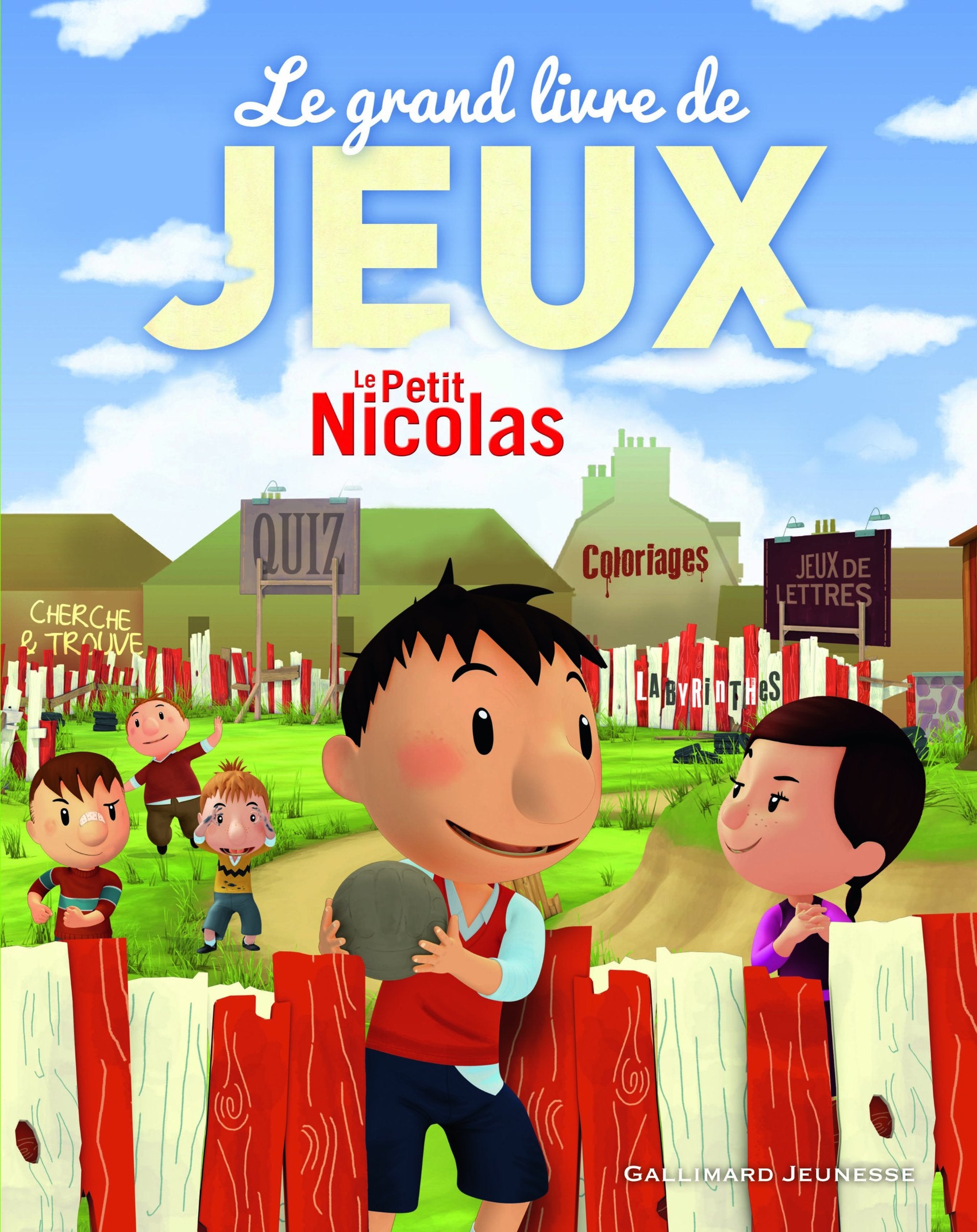 Le Petit Nicolas : Le grand livre de jeux book
