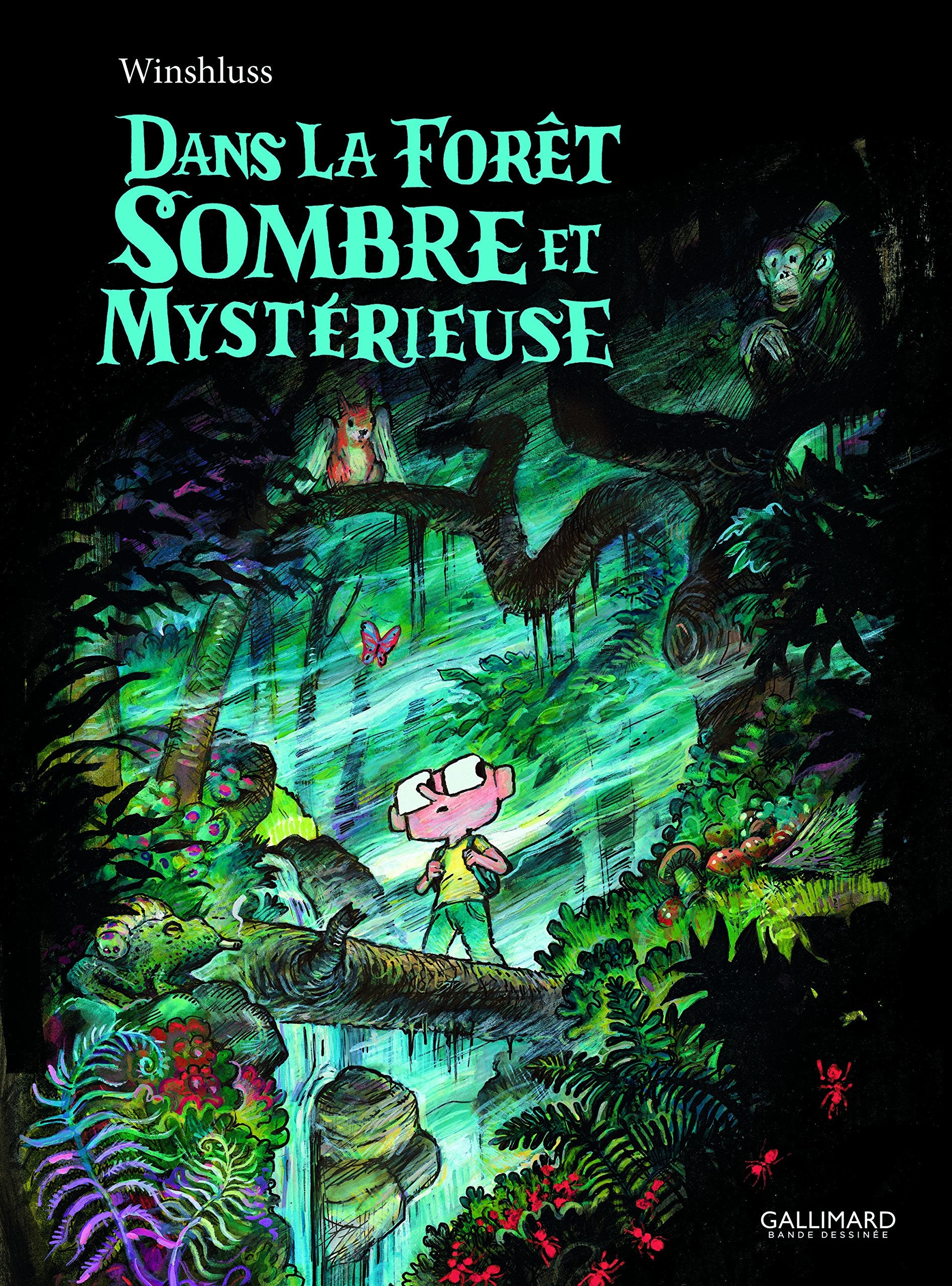 Dans la foret sombre et mysterieuse Manga