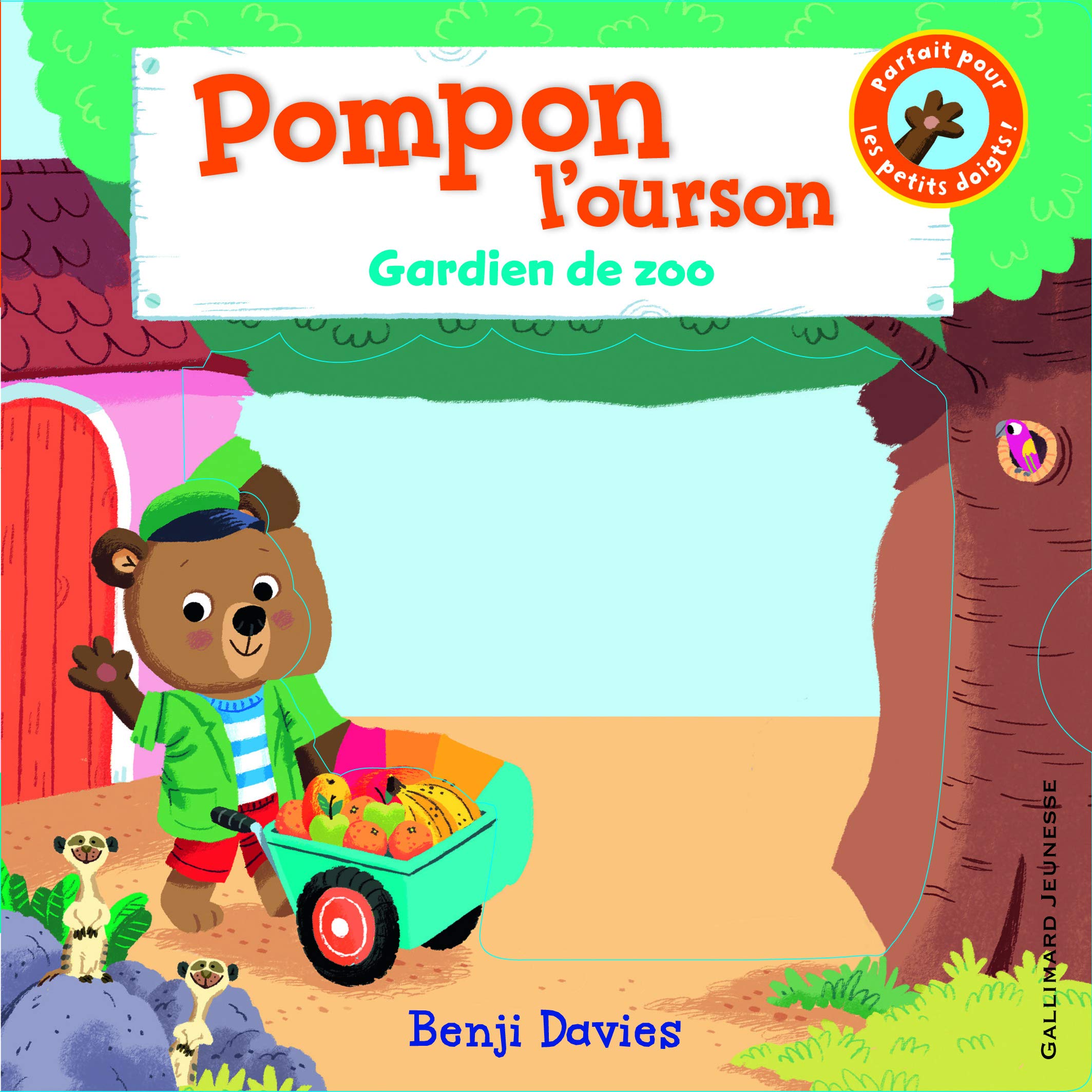 POMPON L'OURSON GARDIEN DE ZOO book