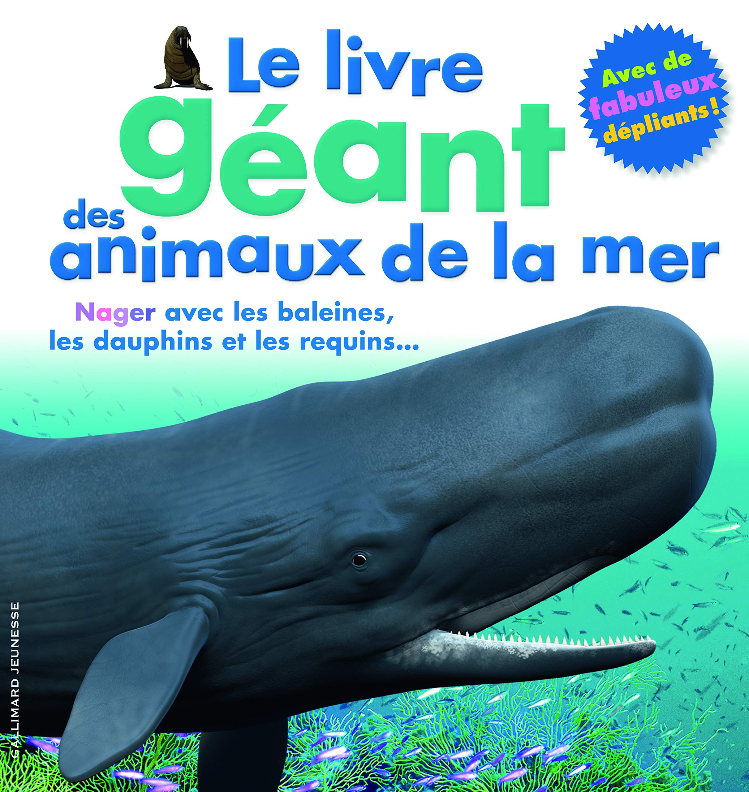 LE LIVRE GEANT DES ANIMAUX DE LA MER book