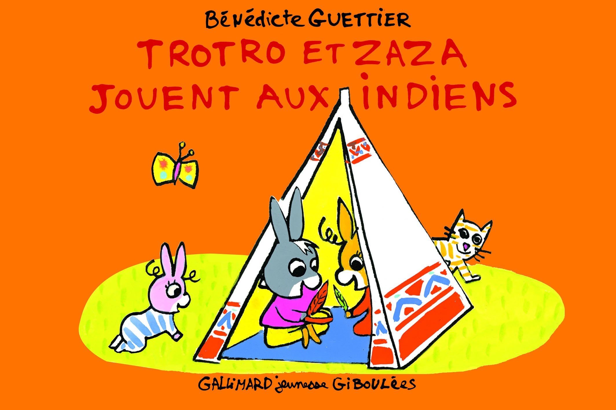Trotro et Zaza jouent aux indiens book