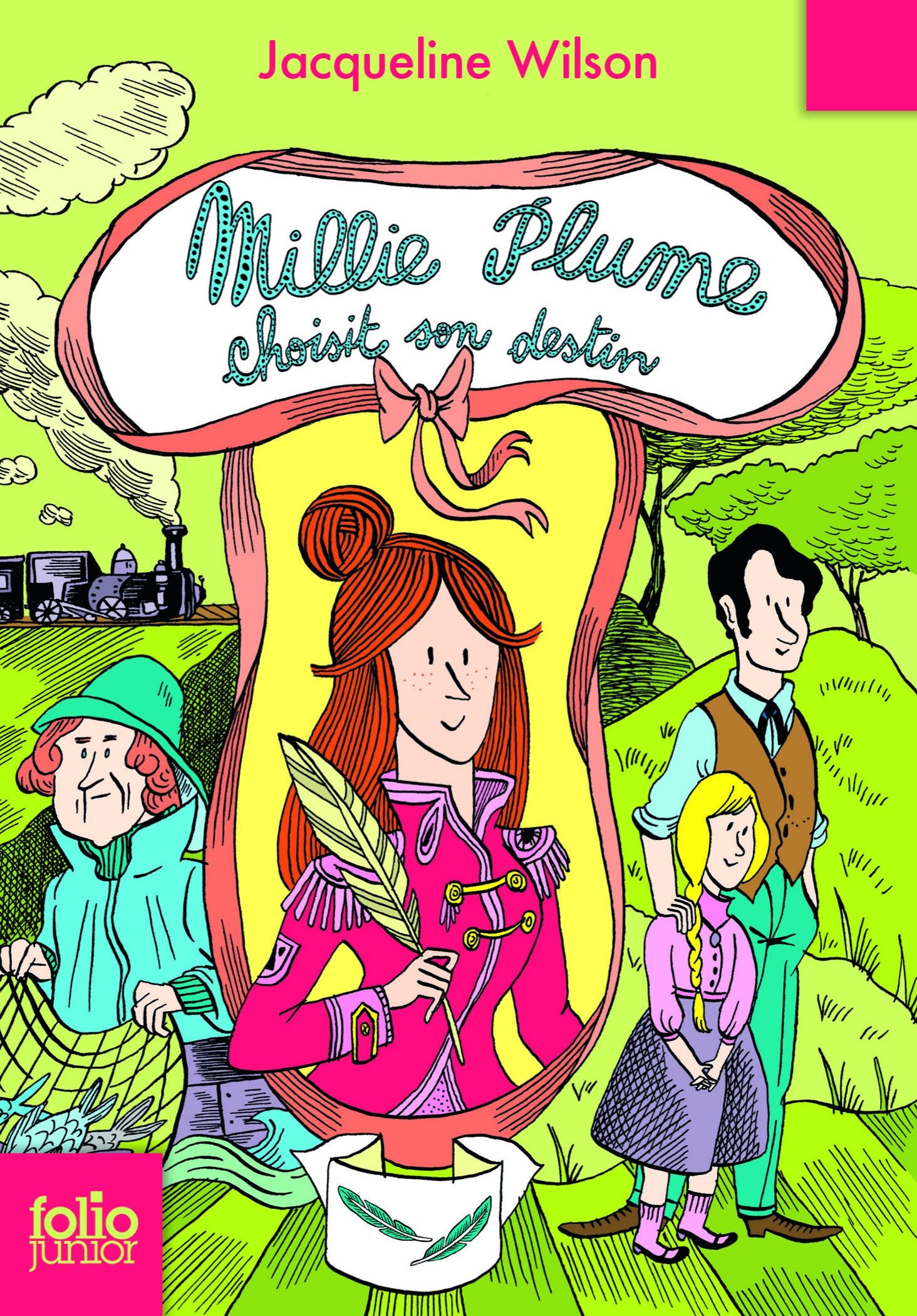 Millie Plume - 3 : Millie Plume choisit son destin - Folio Junior - A partir de 10 ans book