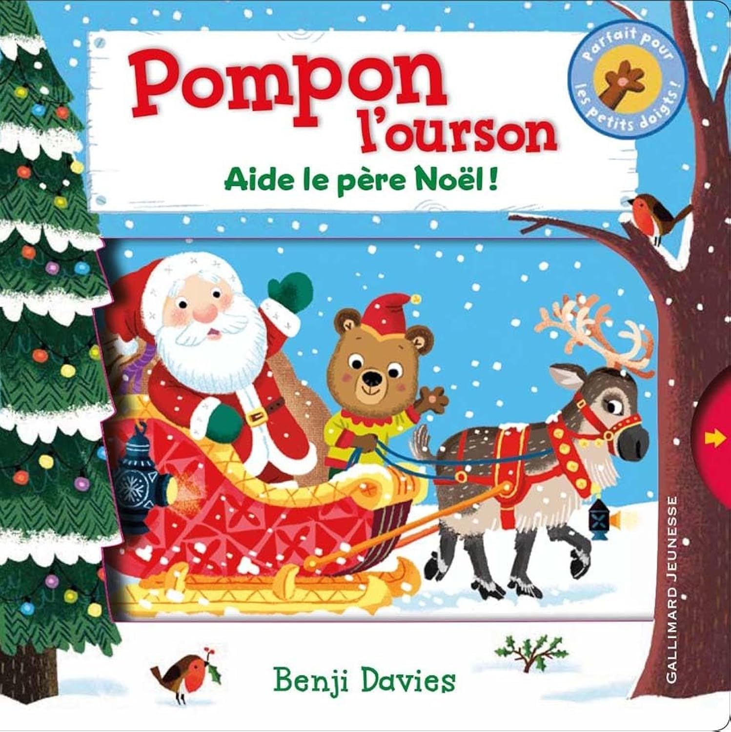 POMPON L'OURSON : AIDE LE PERE NOEL book