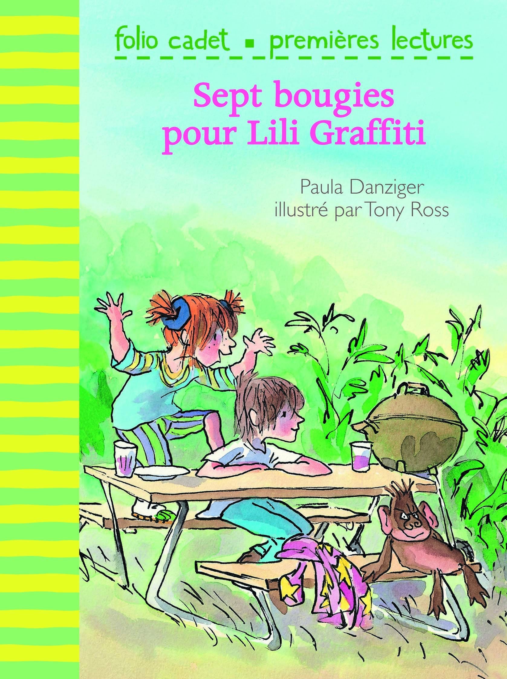 Sept bougies pour Lili Graffiti - Folio Cadet premières lectures - Je lis tout seul - A partir de 6 ans book