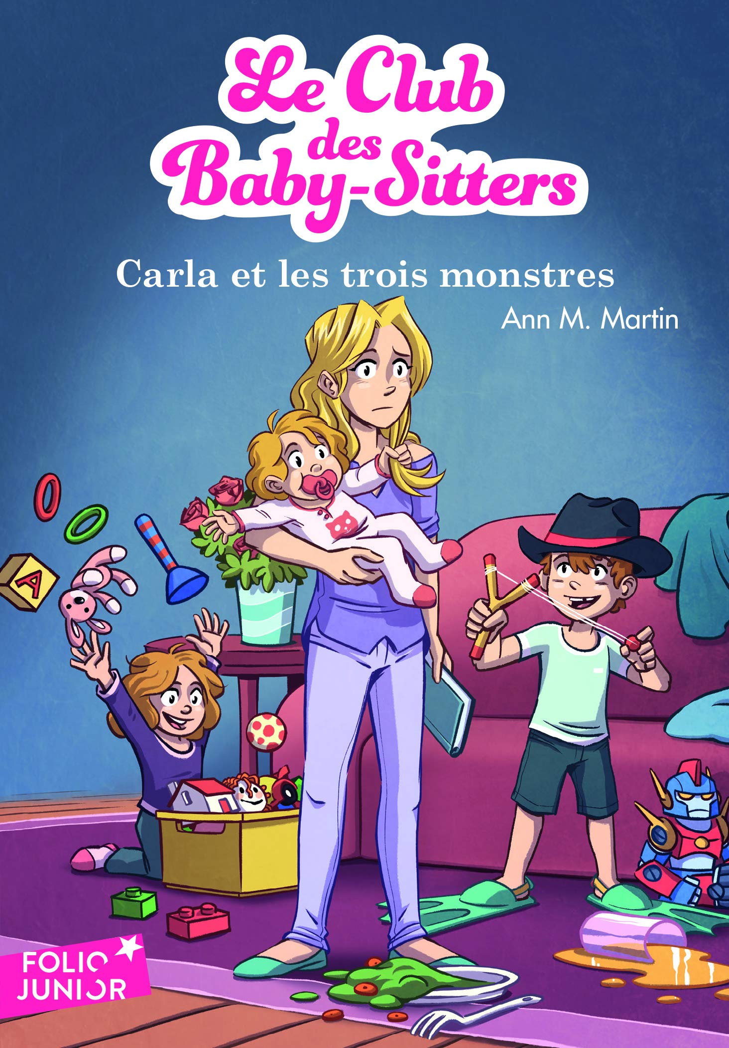 LE CLUB DES BABY-SITTERS-5. CARLA ET LES TROIS MONSTRES book