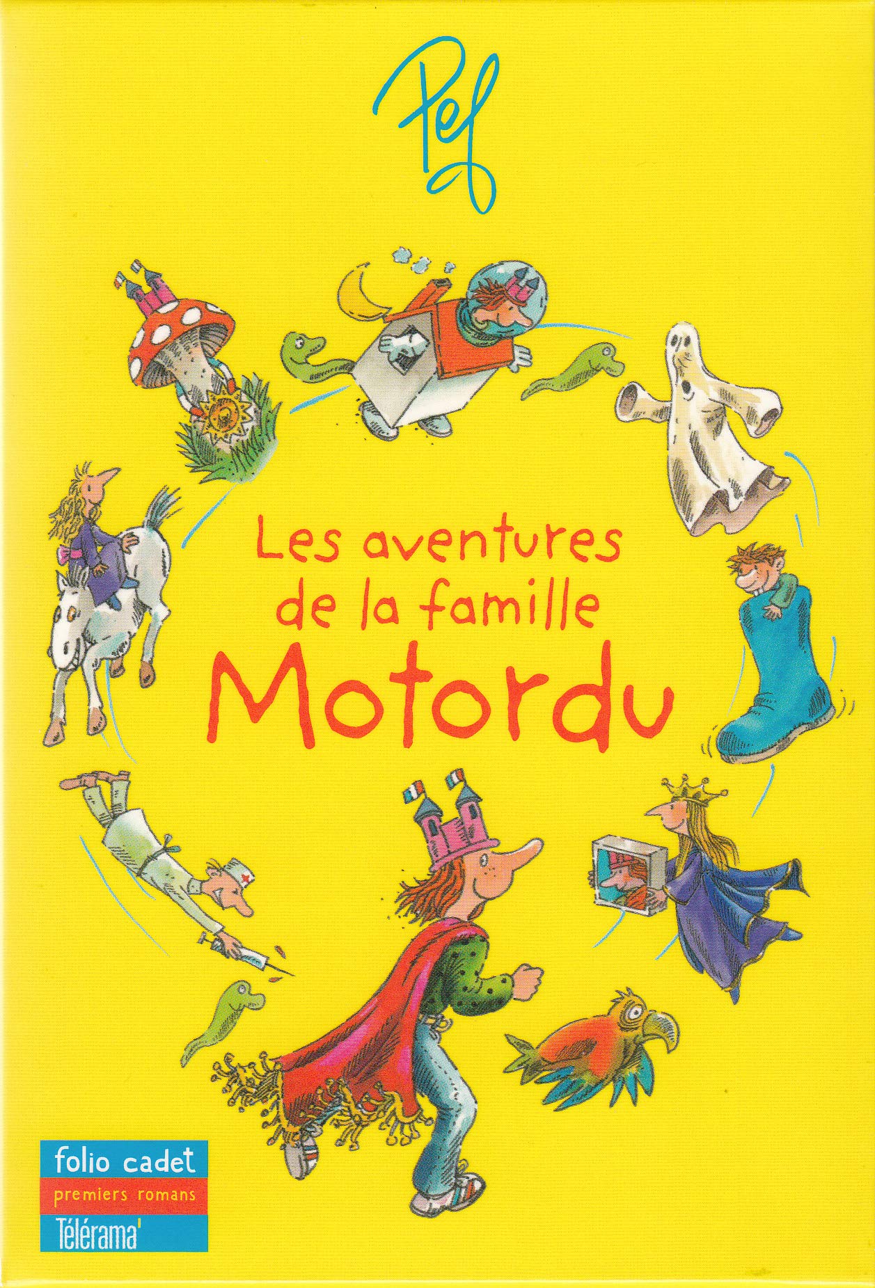 Les aventures de la famille Motordu: Coffret composé de 8 livres Novels & Short Stories