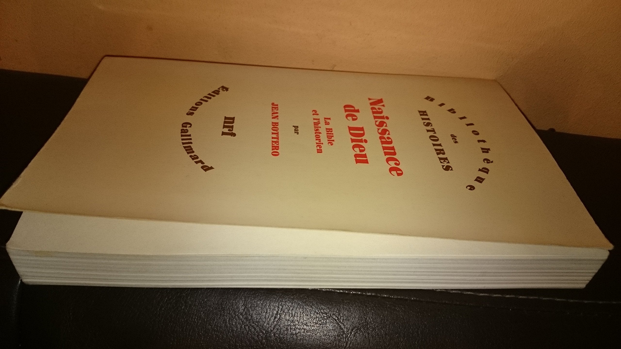 Naissance de Dieu / la Bible et l'historien book