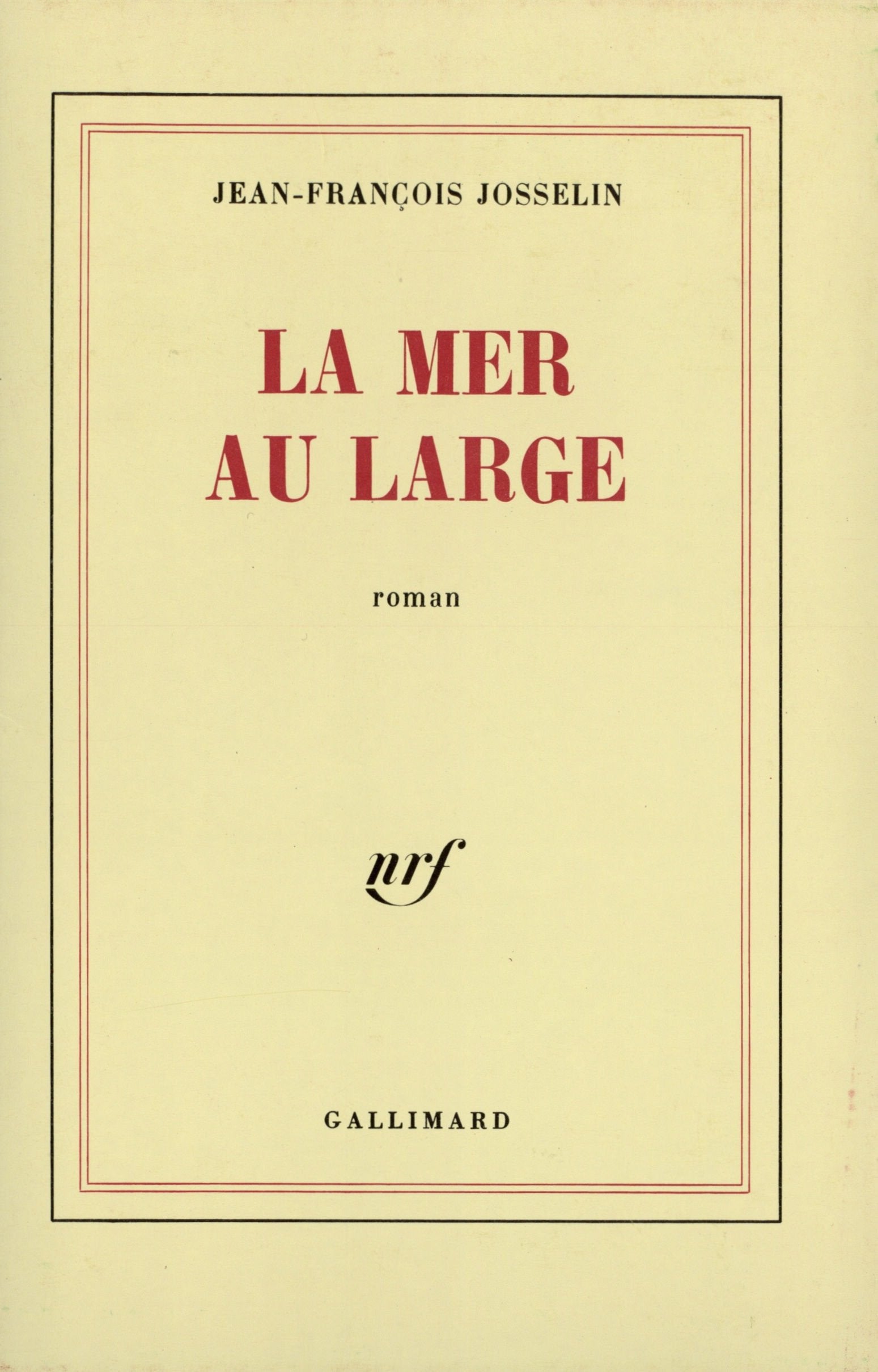 La mer au large book