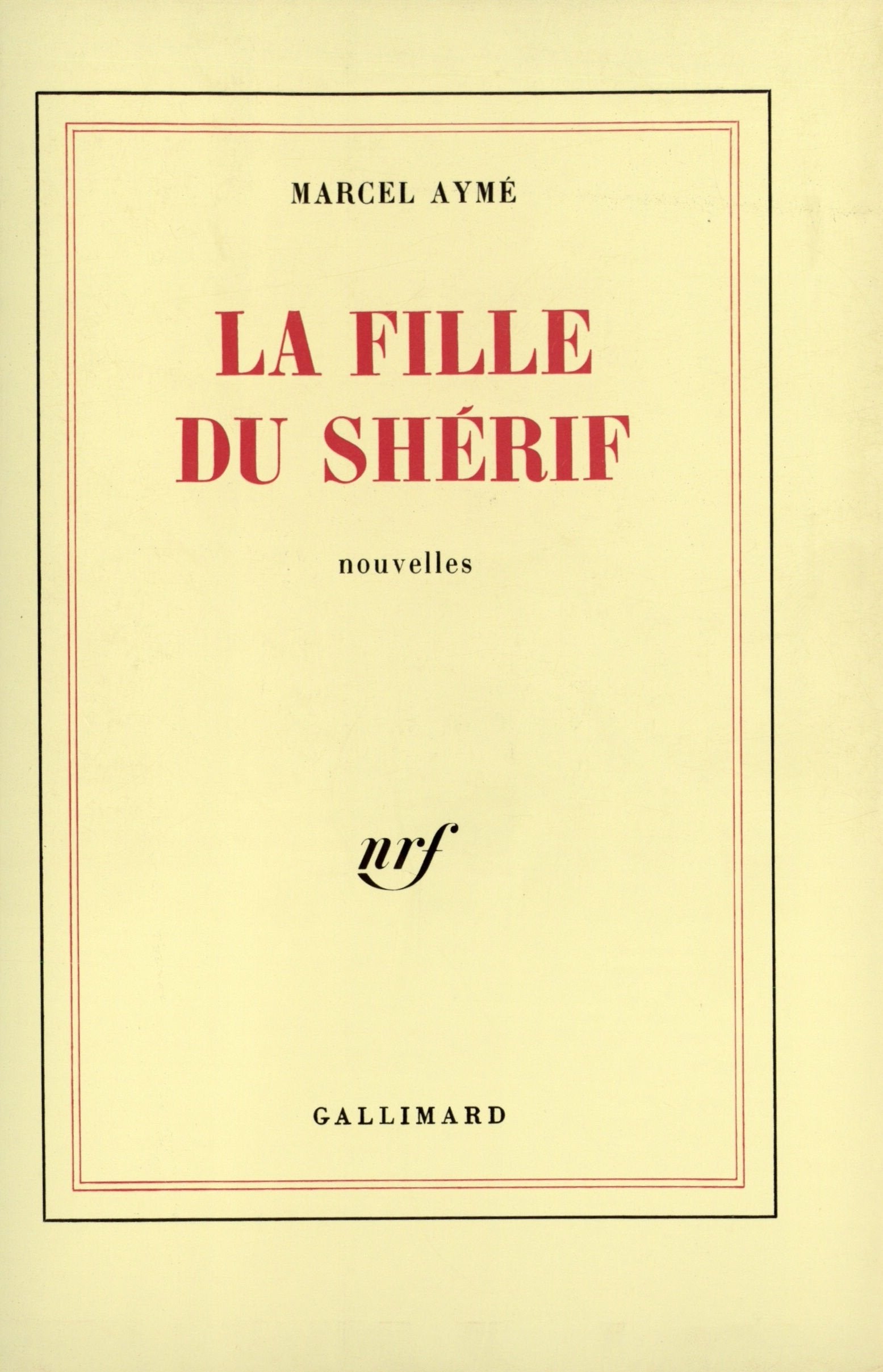 Fille Du Sherif: Nouvelles Contemporary literature