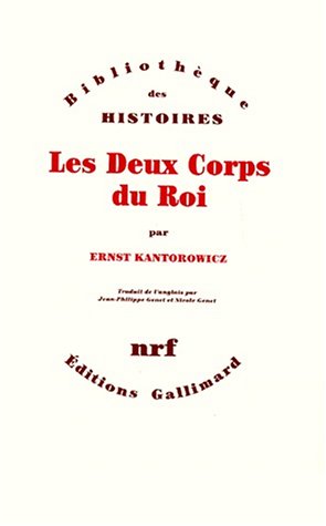 Les deux corps du roi : essai sur la théologie politique au Moyen Age Books
