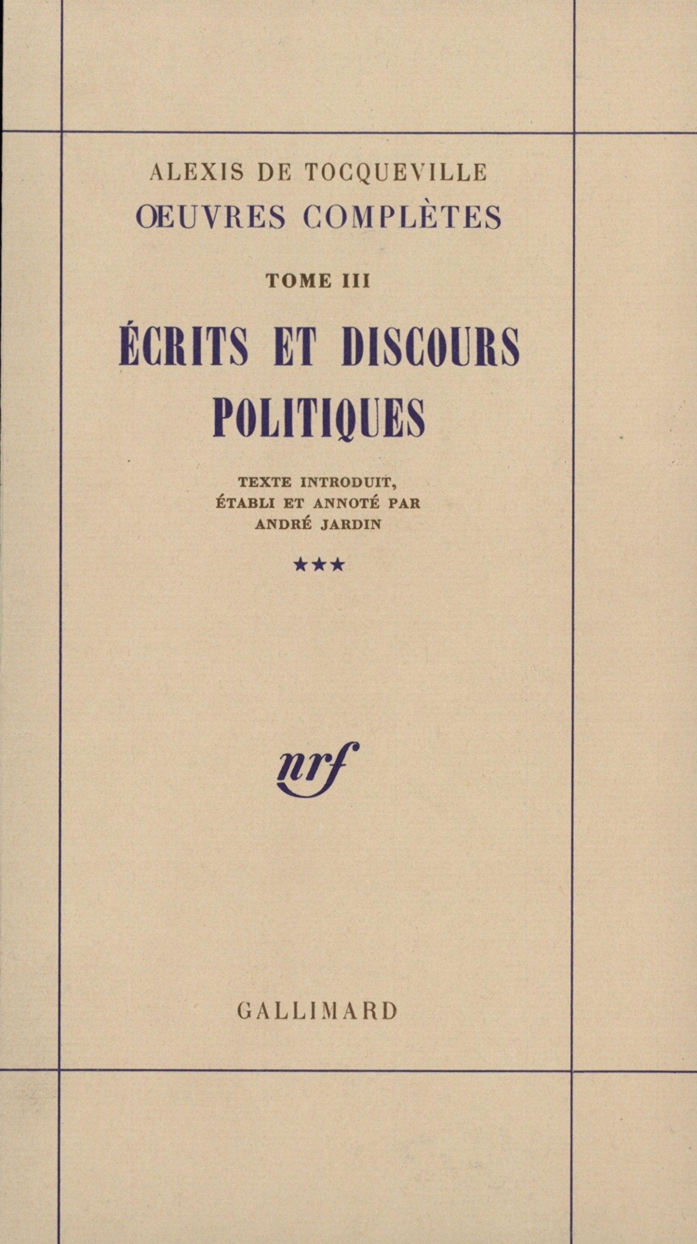 Ecrits et discours politiques, oeuvres complètes tome 3-3 book
