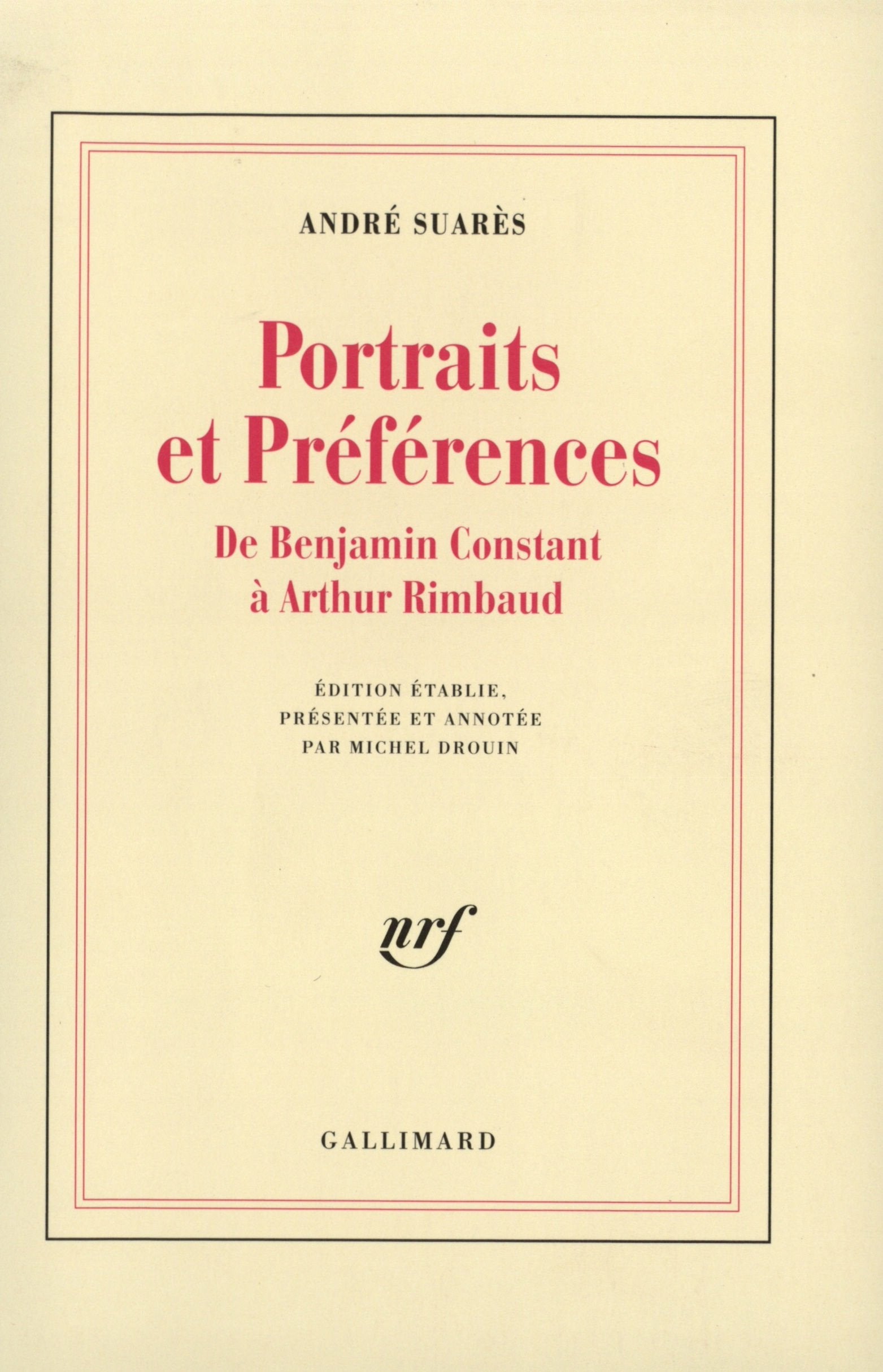 Âmes et Visages, II : Portraits et Préférences: De Benjamin Constant à Arthur Rimbaud book