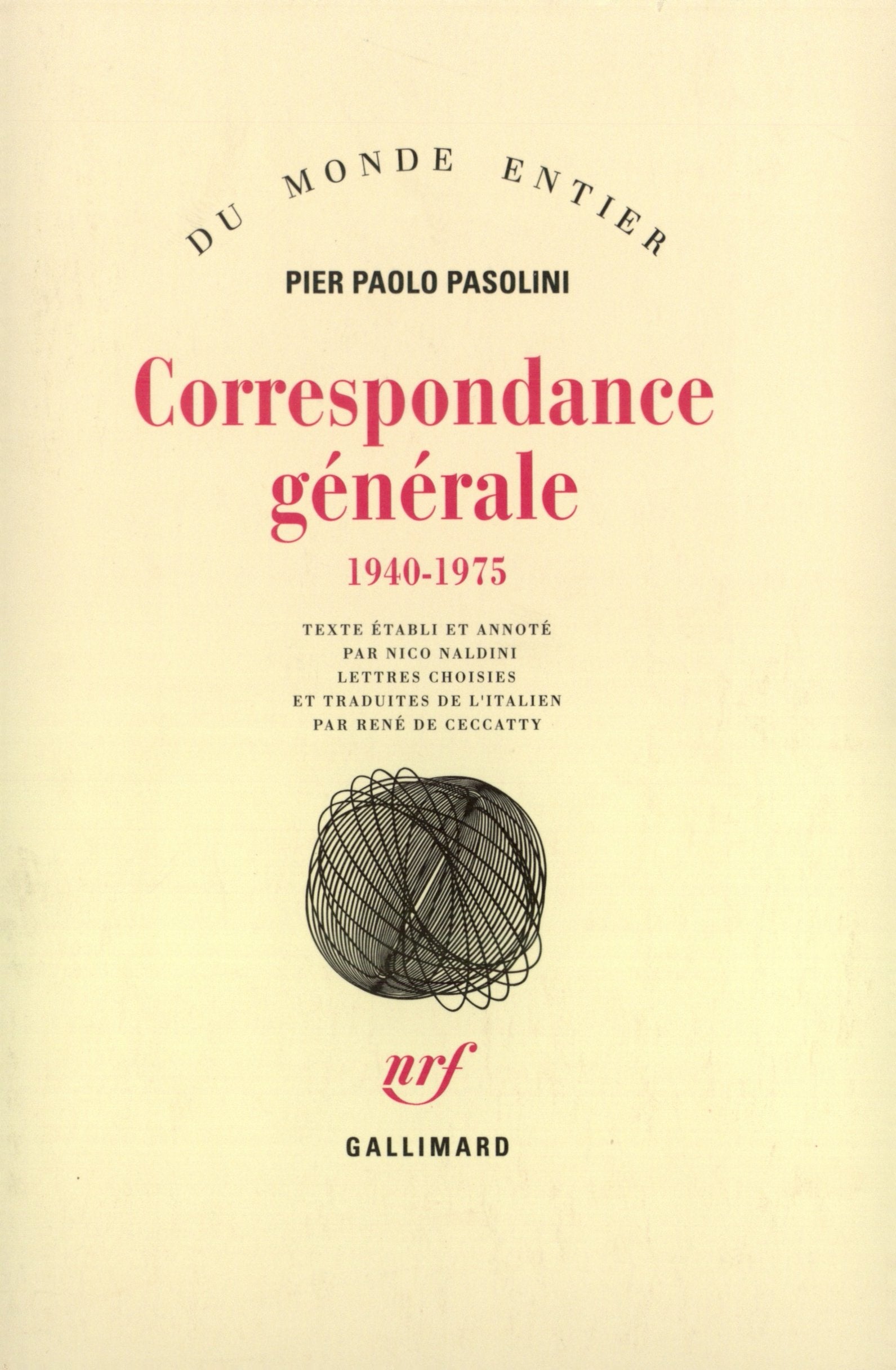 Correspondance générale: (1940-1975) Contemporary literature